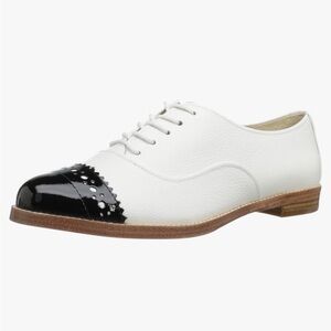 Kate Spade Women's Black and White Oxford Shoes